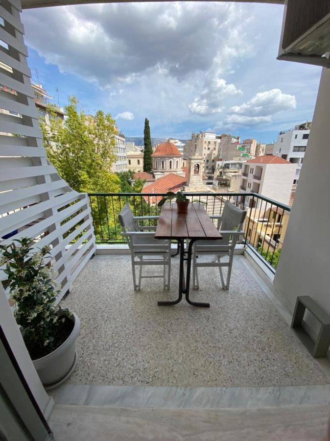 Mosaics Aprtm In Monastiraki With Acropolis View Apartamento Atenas Exterior foto